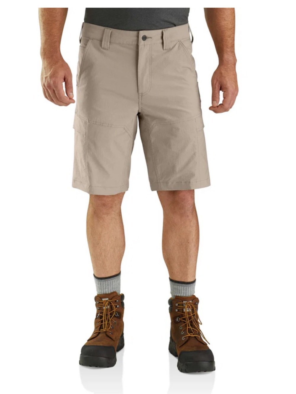 CARHARTT FORCE RELAXED FIT LIGHTWEIGHT RIPSTOP CARGO WORK SHORT SZ 30 LIGHT TAN